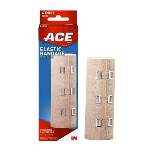EA/1 - 3M&trade; ACE&trade; Elastic Bandage, with Metal Clips, 6" - Best Buy Medical Supplies