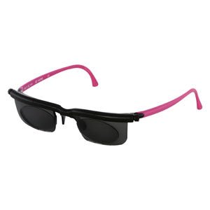 EA/1 - Adlens Sundials&trade; Instantly Adjustable Eyewear Sunglasses Black and Pink Frame - Best Buy Medical Supplies