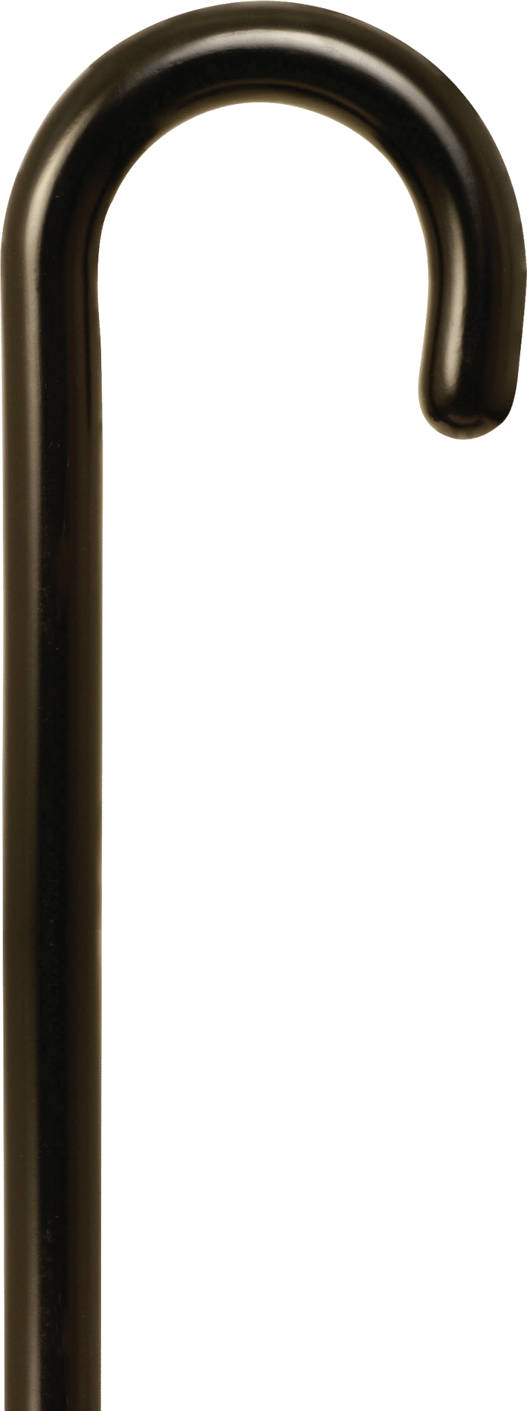 EA/1 - Alex Orthopedic Tourist Handle Cane Black Stain - Best Buy Medical Supplies