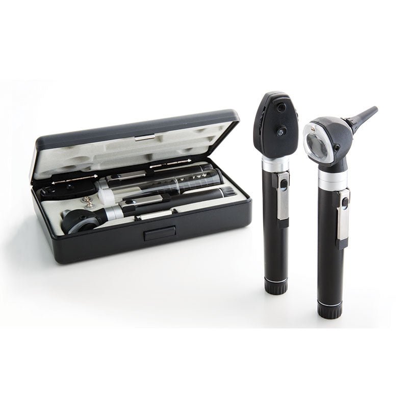 EA/1 - American Diagnostic Pocket Otoscope/Ophthalmoscope Set, 7-1/4" L x 4-1/2" W x 1-1/2" D, 2.5V Halogen Light - Best Buy Medical Supplies