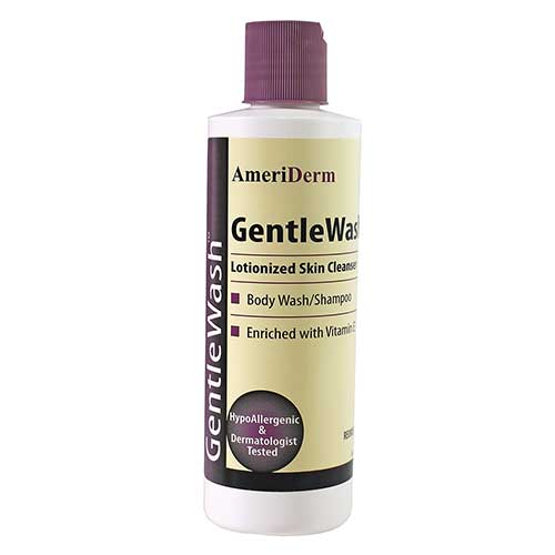 EA/1 - Ameriderm GentleWash&trade; Body Wash/Shampoo, Hypoallergenic, 8 oz - Best Buy Medical Supplies