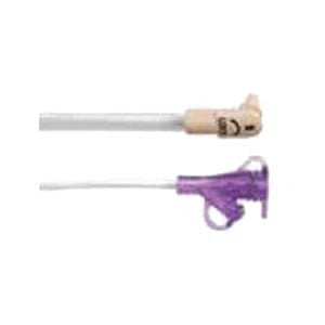 EA/1 - AMT Mini ONE® Continuous Feeding Set 12" L, Right Angle Connector with Purple Y-Port Adapter, Clear Tubing, DEHP free, Elastomer - Replaces Item # AK81222 - Best Buy Medical Supplies