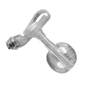 EA/1 - AMT Mini&trade; Classic Balloon Button Feeding Device 14Fr 1-2/3cm L Stoma, Low Profile, Silicone, White Bolster Port - Best Buy Medical Supplies