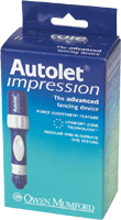 EA/1 - Autolet Impression Adjustable Lancing Device - Best Buy Medical Supplies