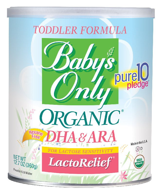 EA/1 - Baby's Only Organic LactoRelief Toddler, 12.7 oz - Best Buy Medical Supplies