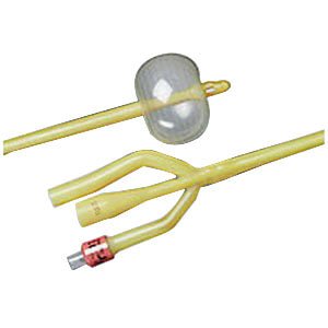 EA/1 - Bardex® Lubricath® Continuous Irrigation 3-Way Foley Catheter, Lubricated, 16Fr, 5cc Balloon Capacity - Best Buy Medical Supplies