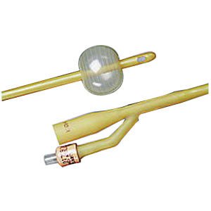 EA/1 - Bardex&reg; I.C. Infection Control Carson 2-Way Latex Foley Catheter, 16Fr 5cc Balloon Capacity - Best Buy Medical Supplies