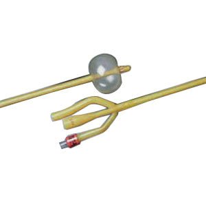 EA/1 - Bardex&reg; Lubricath&reg; Continuous Irrigation 3-Way Foley Catheter, Lubricated, 24Fr, 5cc Balloon Capacity - Best Buy Medical Supplies