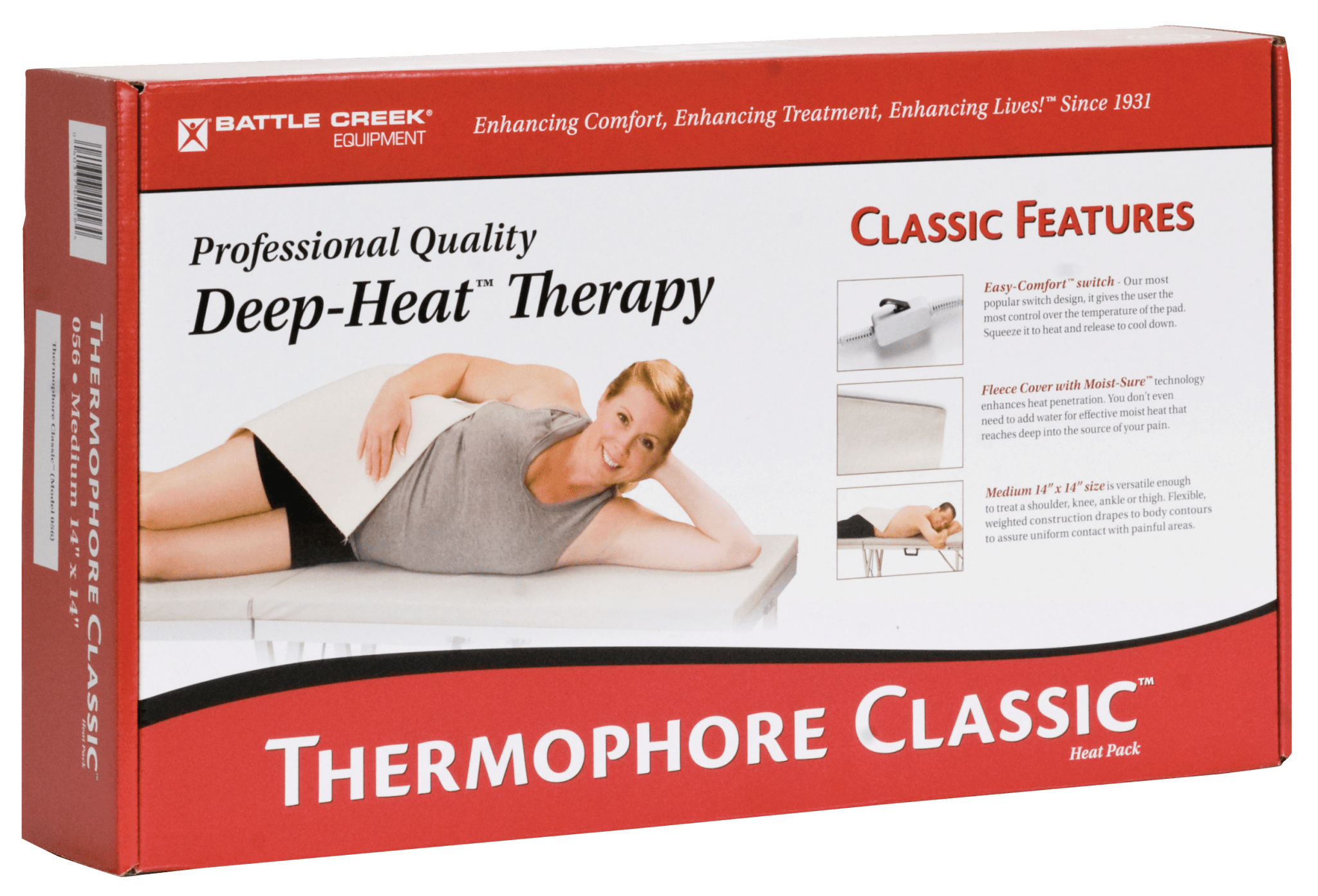 EA/1 - Battle Creek Thermophore Classic&trade; Deep-Heat&trade; Moist Heat, 14" x 14" Medium - Best Buy Medical Supplies