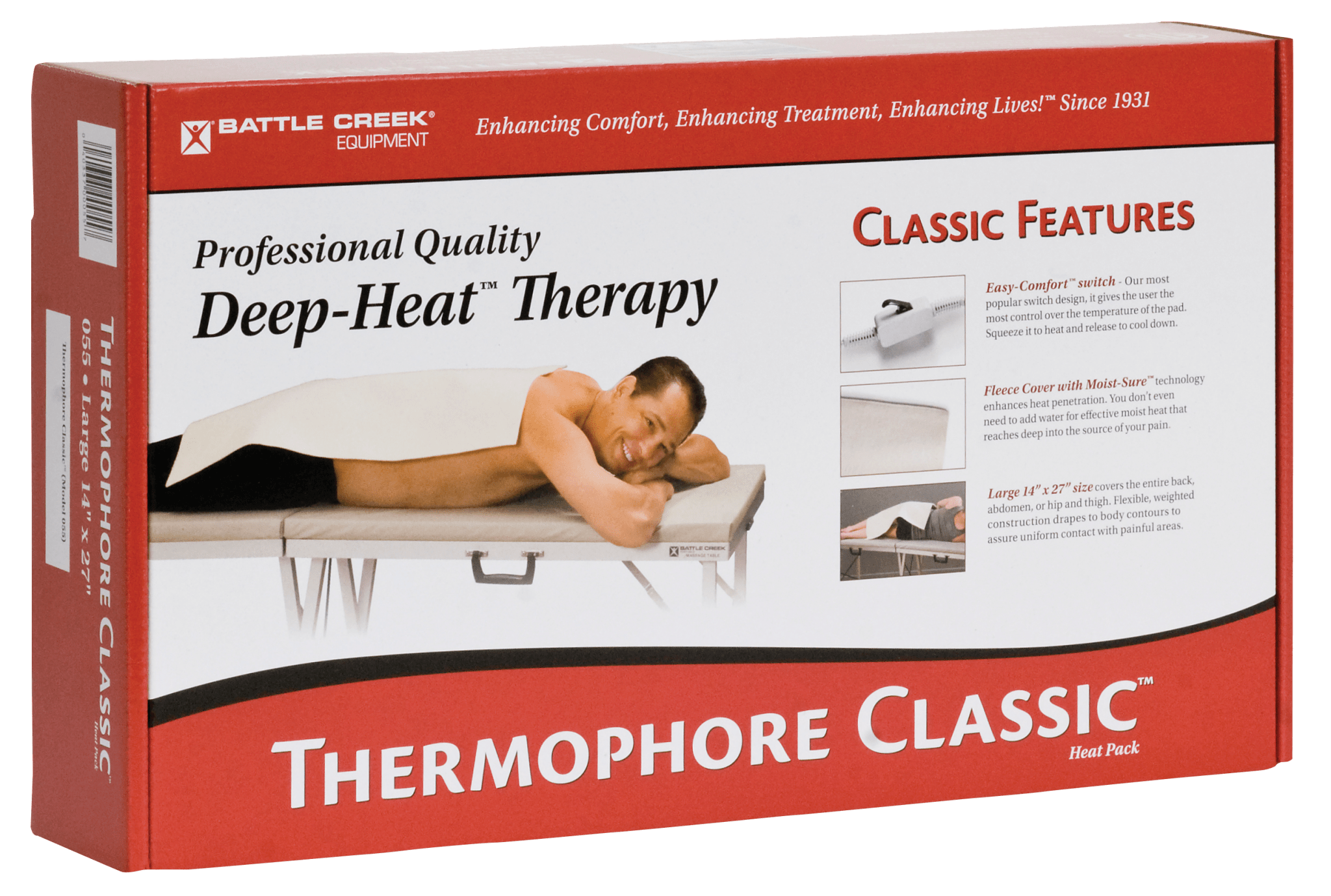 EA/1 - Battle Creek Thermophore Classic&trade; Deep-Heat&trade; Therapy Pack&trade; Moist Heat, 14" x 27" Standard - Best Buy Medical Supplies