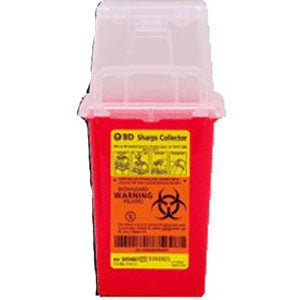 EA/1 - BD Nestable Sharps Container, 1.5 qt, Pre-Assembled, One-Way Funnel, Latex-Free - Best Buy Medical Supplies