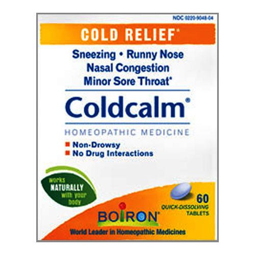 EA/1 - Boiron Coldcalm Tablets, 60 ct - Best Buy Medical Supplies