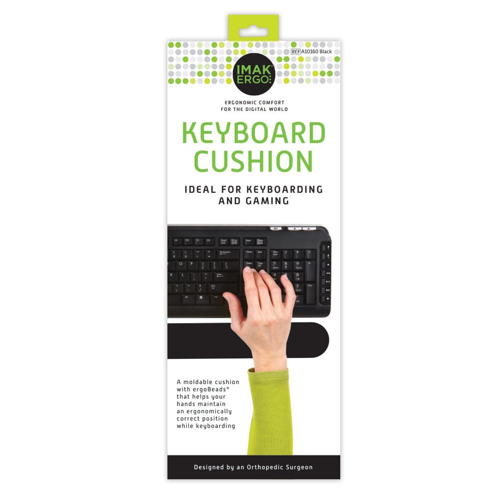 EA/1 - Brownmed IMAK&reg; Keyboard Wrist Cushion with Massaging Ergobeads - Best Buy Medical Supplies