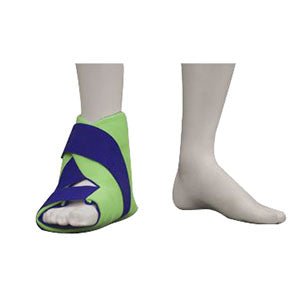 EA/1 - Brownmed Polar Ice&trade; Foot/Ankle Wrap Universal, Blue/Green - Best Buy Medical Supplies
