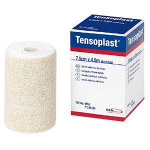 EA/1 - BSN Jobst® Tensoplast® Elastic Bandage Tape, White, Adhesive, Latex, 5 yds x 1' - Best Buy Medical Supplies