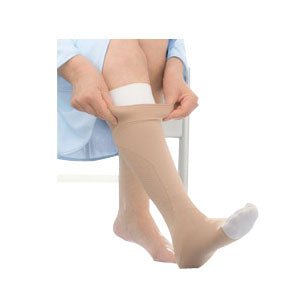 EA/1 - BSN Jobst UlcerCare&trade; Knee-High Compression Stockings with Two Liners, Large - Best Buy Medical Supplies