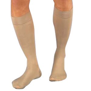 EA/1 - BSN Jobst® Unisex Relief Knee-High Firm Compression Stockings, Closed Toe, XL Full Calf, Black - Best Buy Medical Supplies