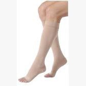 EA/1 - BSN Jobst® Unisex Relief Knee-High Firm Compression Stockings with Silicone Band, Large Full Calf, Beige - Best Buy Medical Supplies