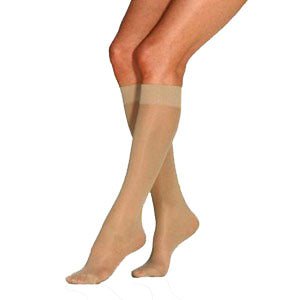 EA/1 - BSN Jobst® Women's UltraSheer Knee-High Extra Firm Compression Stockings, Closed Toe, Medium, Natural - Best Buy Medical Supplies