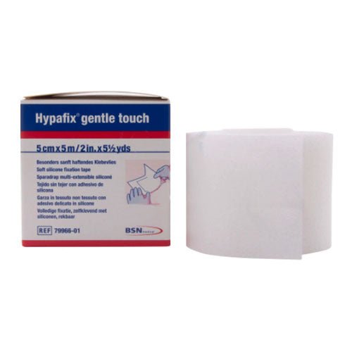 EA/1 - BSN Jobst&reg; Hypafix&reg; Gentle Touch Soft Silicone Tape, 5cm x 5cm - Best Buy Medical Supplies