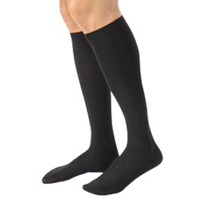 EA/1 - BSN Jobst&reg; Men's CasualWear Knee-High Moderate Compression Socks, Closed Toe, XL, Black - Best Buy Medical Supplies
