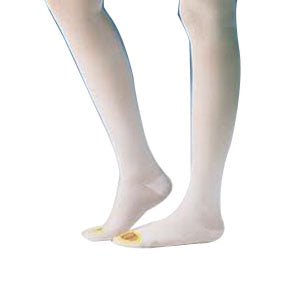 EA/1 - BSN Jobst&reg; Unisex Anti-Embolism Thigh-High Seamless Elastic Stockings, Medium Regular, White - Best Buy Medical Supplies