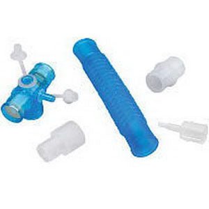 EA/1 - CareFusion AirLife&trade; Ventilator Monitoring Adapter Circuit with 15mm I.D. Base, 6" Flextube, Two One-Way Valves, Oxygen Tube Connector, 22mm O.D. Tube Adapter, 22mm I.D./15mm I.D. Adapter. - Best Buy Medical Supplies