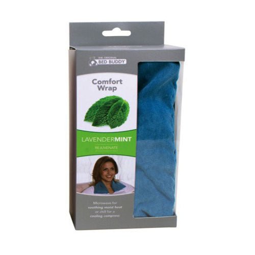 EA/1 - Carex Bed Buddy&reg; Comfort Wrap at Home, Lavender and Mint Fragrance, Blue - Best Buy Medical Supplies