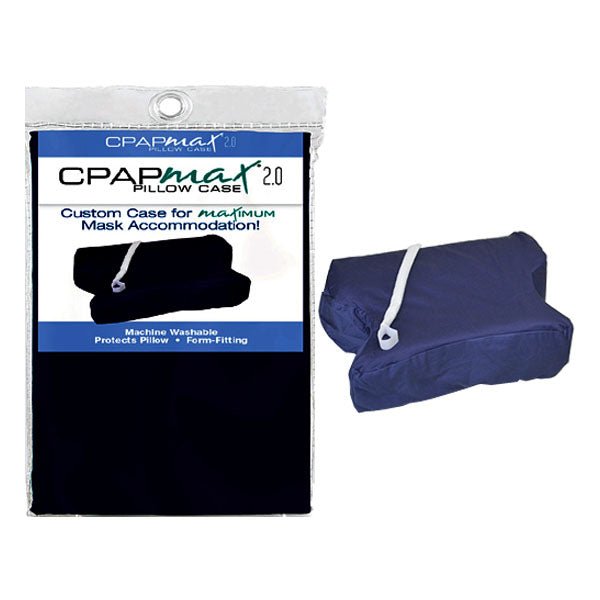 EA/1 - Contour&reg; CPAPMax&reg; 2.0 CPAP Pillow Case, Navy - Best Buy Medical Supplies