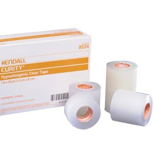 EA/1 - Curity&trade; Hypoallergenic Clear Tape 2" x 10 yds. - Best Buy Medical Supplies