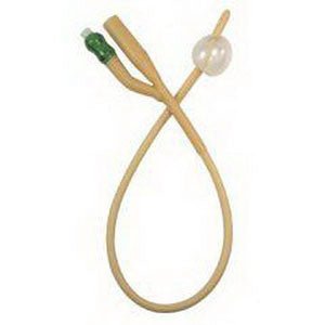 EA/1 - Cysto-Care Folysil Coude 2-Way Silicone Foley Catheter 8 Fr 3 cc - Best Buy Medical Supplies