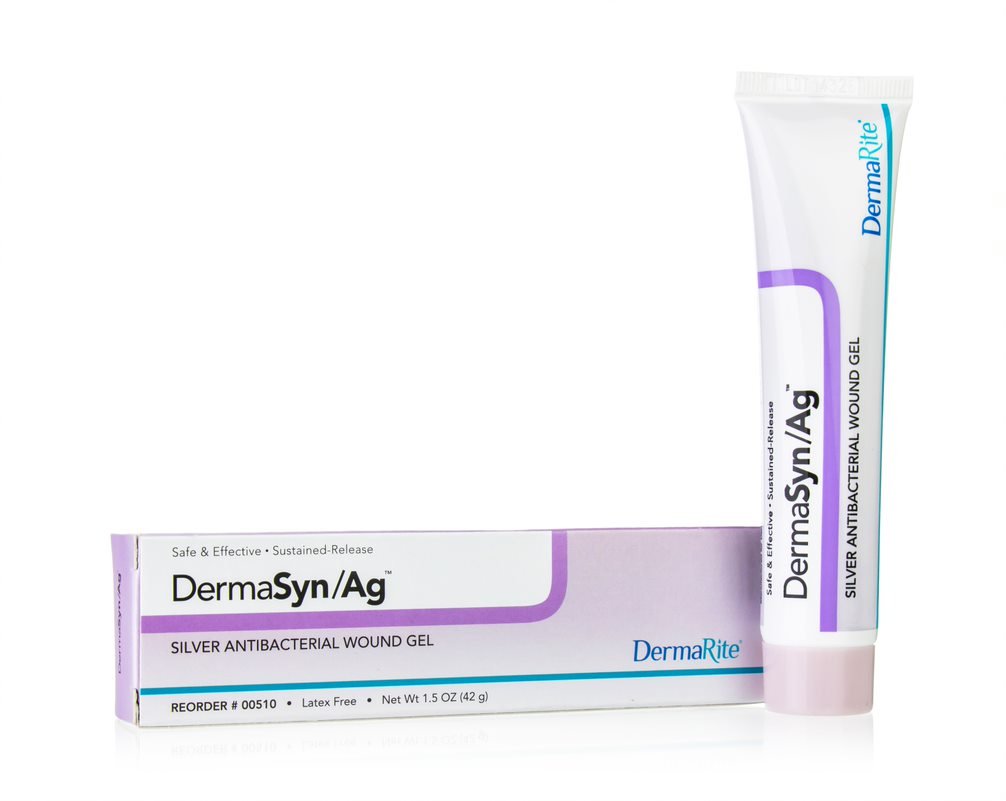 EA/1 - Dermarite Dermasyn&reg; Ag Silver Antibacterial Wound Gel, 1.5 oz - Best Buy Medical Supplies