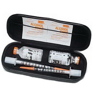 EA/1 - DI Case Eyeglass Style Insulin Protector, Black - Best Buy Medical Supplies