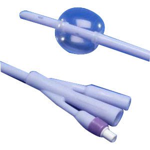 EA/1 - Dover 2-Way Silicone Foley Catheter 16 Fr 5 cc - Best Buy Medical Supplies