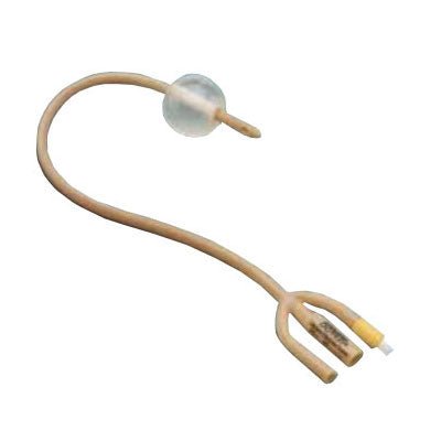 EA/1 - Dover Silicone Elastomer Coated Latex Foley Catheter, 5 mL, 3-Way, 20 fr - Best Buy Medical Supplies