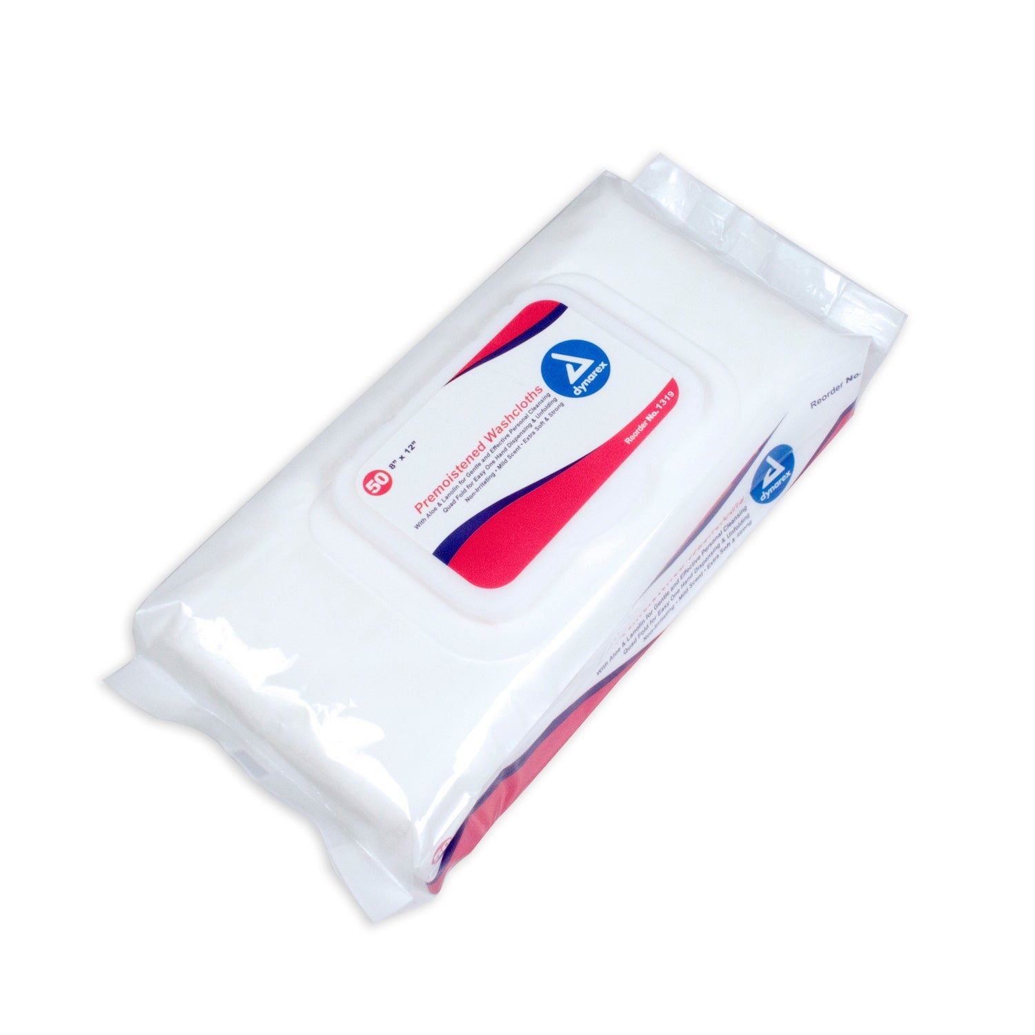 EA/1 - Dynarex Premoistened Adult Washcloths, 9" x 13" Soft Pack Refill - Best Buy Medical Supplies