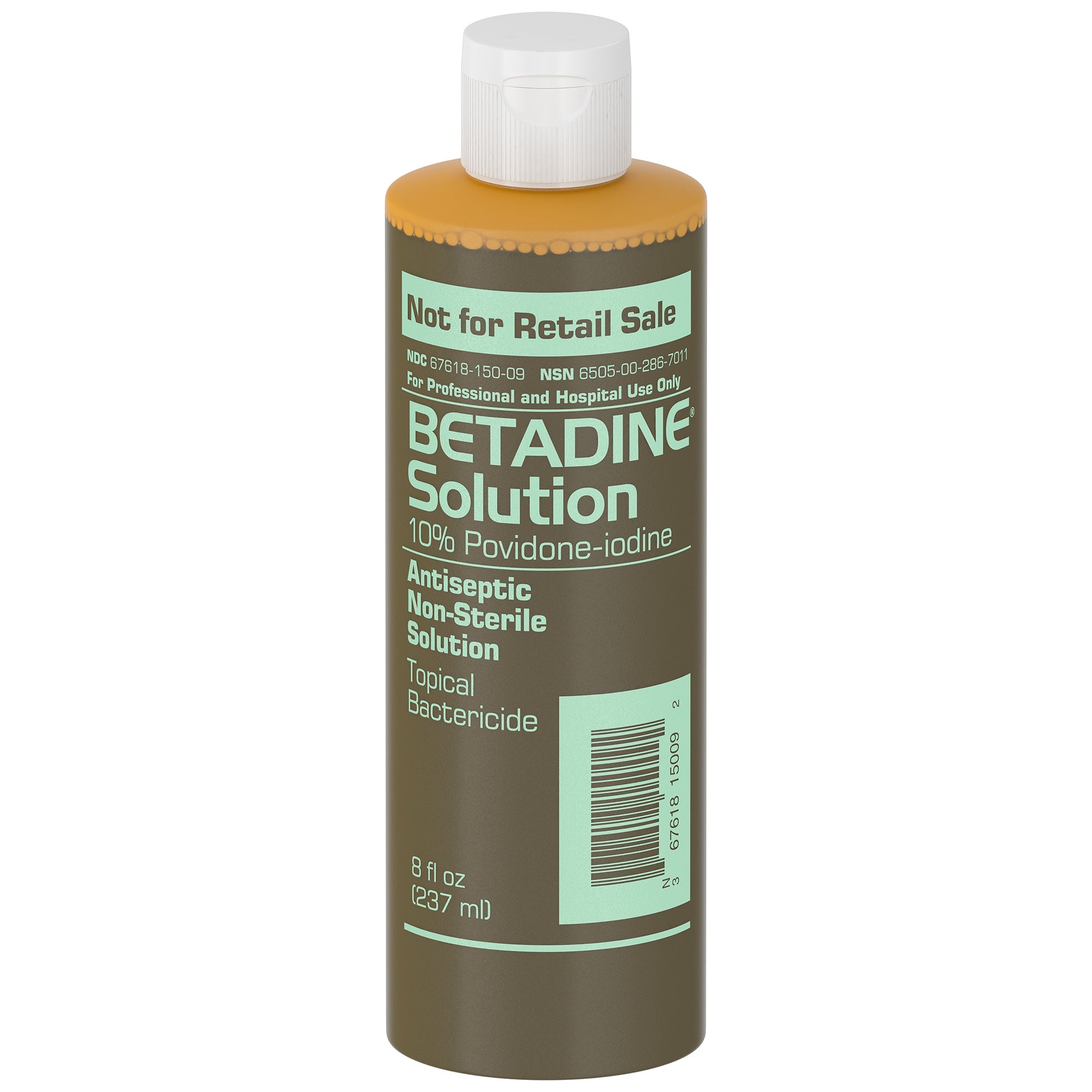 EA/1 - Emerson Betadine&reg; Antiseptic Solution, 10% Povidone-Iodine, 8 oz Bottle - Best Buy Medical Supplies