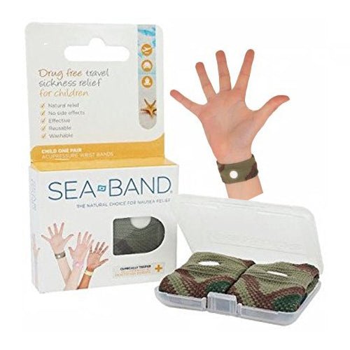EA/1 - Emerson Sea-Band&reg; Wrist Band, Child, Camouflage - Best Buy Medical Supplies