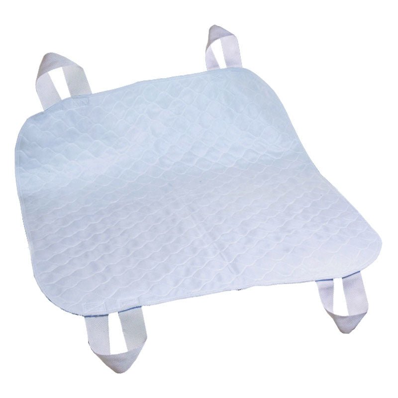 EA/1 - Essential Medical Quik-Sorb™ Reusable Incontinence Underpad, 34" x 35" Large Brushed Polyester Pad, with Heavy Duty 5" Long Straps - Best Buy Medical Supplies
