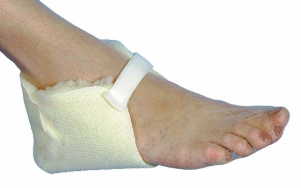 EA/1 - Essential Medical Supply Sheepette&reg; Synthetic Sheepskin Heel Protector 10" L x 2-1/2" W x 7-1/2" H - Best Buy Medical Supplies