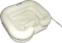 EA/1 - EZ-Access EZ-Shampoo&reg; Inflatable Shampoo Basin 24" W x 20" L x 8" D, Includes a Built-in Inflatable Headrest - Best Buy Medical Supplies