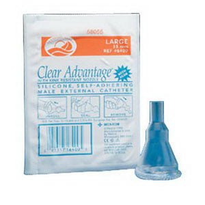 EA/1 - Freedom Clear Advantage Self-Adhering Male External Catheter, 31 mm - Best Buy Medical Supplies