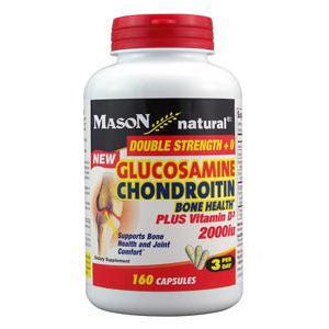 EA/1 - Glucosamine Chondroitin Plus Vitamin D3 2000IU Capsules, 160 Count - Best Buy Medical Supplies