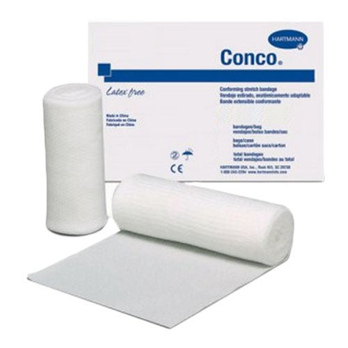 EA/1 - Hartmann-Conco Conforming Stretch Non-Adhesive Bandage, 4" x 4.1yd - Best Buy Medical Supplies