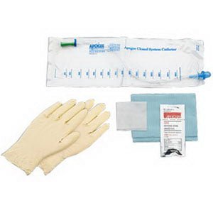 EA/1 - Hollister Apogee Plus Intermittent Catheter Kit Coude Tip 16Fr, 16" - Best Buy Medical Supplies