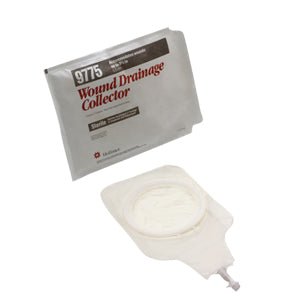 EA/1 - Hollister Wound Drainage Collector without Barrier, Medium, Translucent - Best Buy Medical Supplies