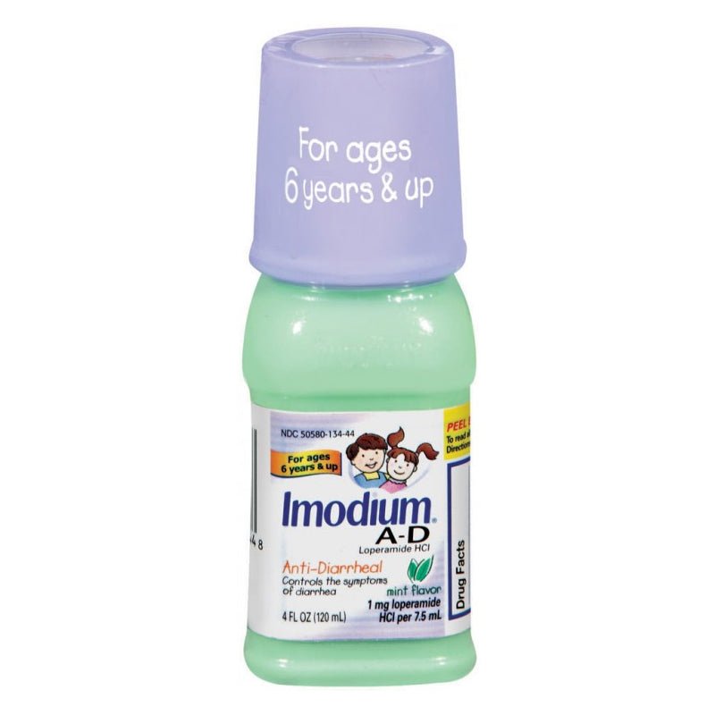 EA/1 - Imodium A-D Anti-Diarrheal, Mint Flavor, 4 fl oz - Best Buy Medical Supplies