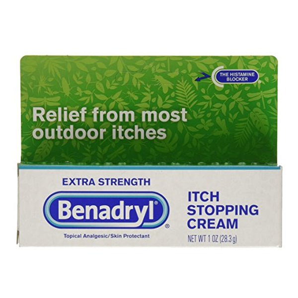 EA/1 - Johnson & Johnson Benadryl&reg; Itch Stopping Cream, Extra Strength, 1 oz - Best Buy Medical Supplies