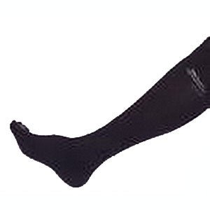 EA/1 - Juzo Soft Opaque Below-Knee Compression Stockings Size 5 Regular, Black, Open Toe, Unisex, Latex-free - Best Buy Medical Supplies