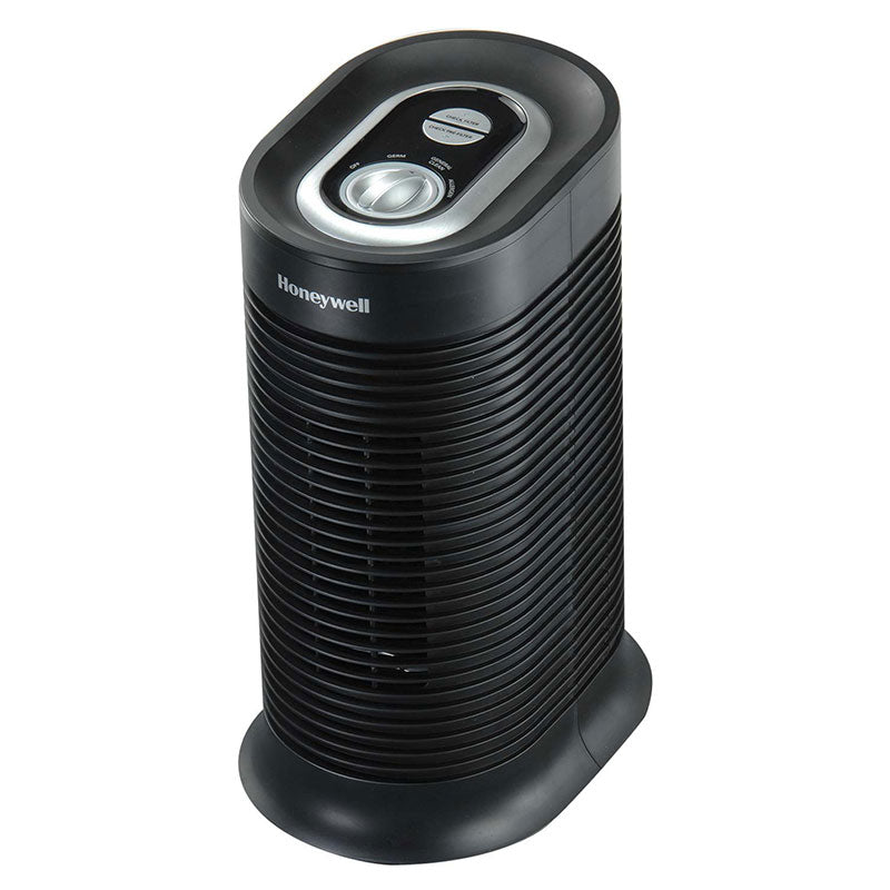 EA/1 - Kaz Honeywell True HEPA Compact Tower Air Purifier with Allergen Remover 10-2/3" x 7-5/7" x 15-1/6" Black, 8 ft. x 9 ft. Room - Best Buy Medical Supplies